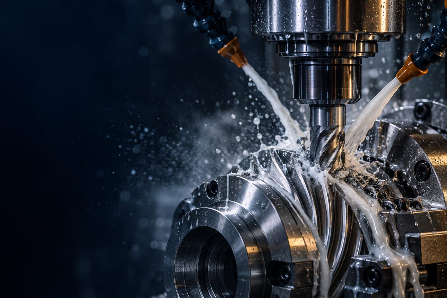 Precision engineering fluid application